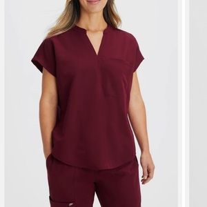 Fabletics scrubs SET maroon size women’s XS